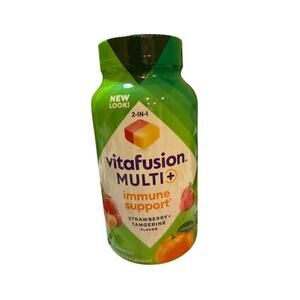 2in1vitafusion MULTI+ immune support. 90 gummies. Exp 4/26